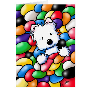 KiniArt Westie Jelly Bean