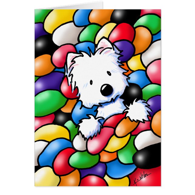 KiniArt Westie Jelly Bean (Vorne)