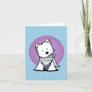 KiniArt Westie Karte