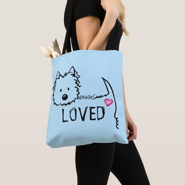 KiniArt Westie LOVED (Von Nahem)