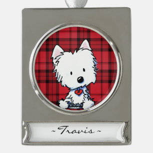 KiniArt Westie Personalisierte Ornament