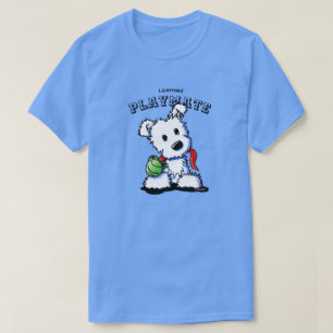 KiniArt Westie Playmate T - Shirt