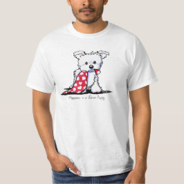 KiniArt Westie Puppy T - Shirt