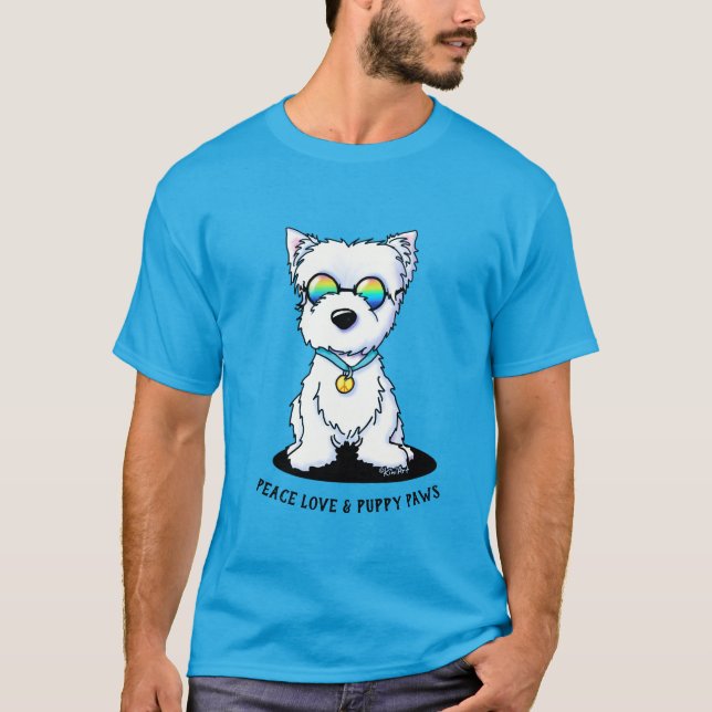 KiniArt Westie T - Shirt (Vorderseite)