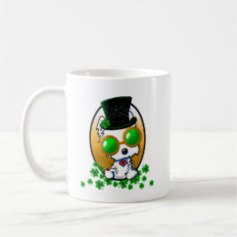 KiniArt Westie Terrier St. Paddy's Kaffeetasse
