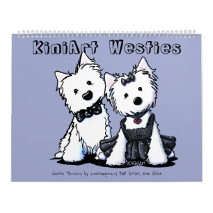 KiniArt Westie Terriers Kalender