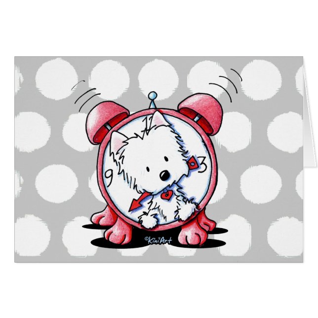 KiniArt Westie Time (Vorderseite (Horizontal))