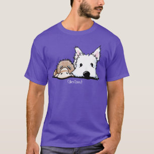 KiniArt Westie und Platypus Toy T - Shirt