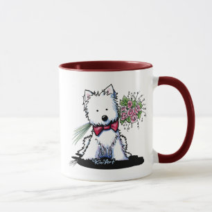 KiniArt Westie Valentine Tasse