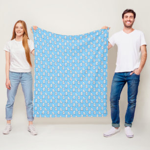 KiniArt Westies Fleecedecke