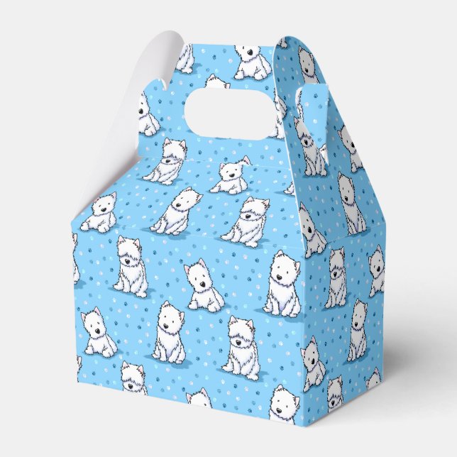 KiniArt Westies Geschenkschachtel (Vorderseite)