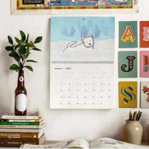 KiniArt Westies Kalender