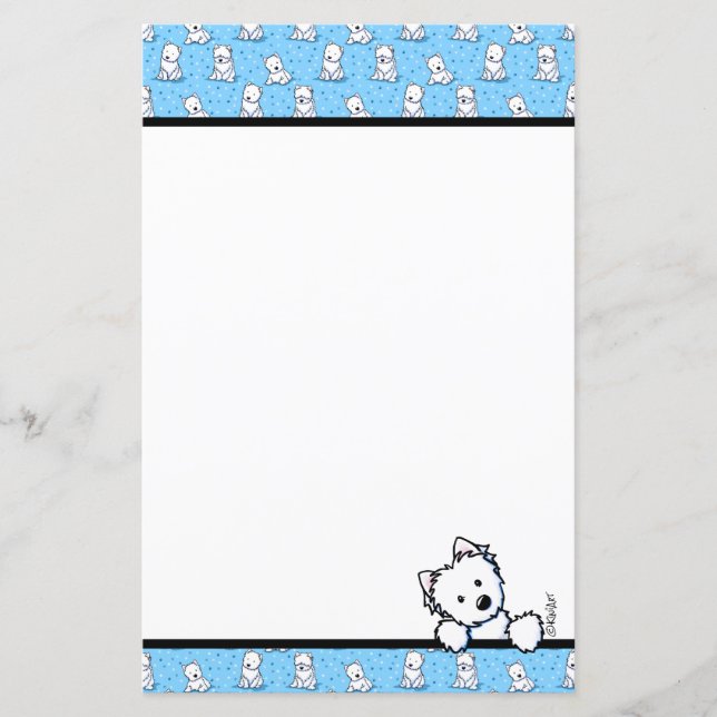 KiniArt Westies Stationery (Vorderseite)