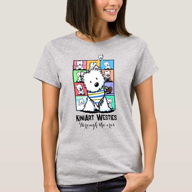 KiniArt Westies T-Shirt (Vorderseite)