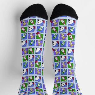 KiniArt Winter Westies Socks Socken