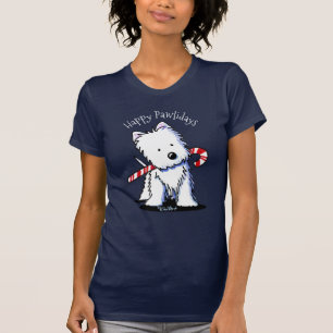 KiniArt Zuckerstange Westie T-Shirt