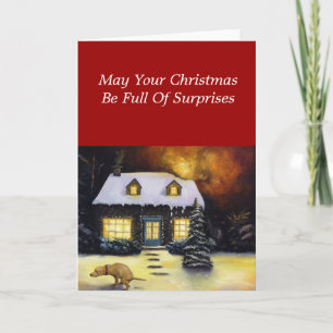 Kinkadas schlimmster Albtraum Feiertagskarte