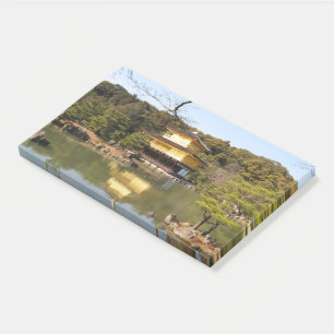 Kinkaku-ji 金閣寺 Tempel des goldenen Pavillons Post-it Klebezettel