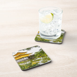 Kinkaku-ji, der goldene Pavillon, Kyoto Getränkeuntersetzer