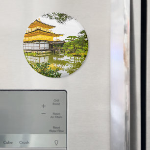 Kinkaku-ji, der goldene Pavillon, Kyoto Magnet