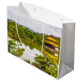 Kinkaku-ji oder Goldener Pavillon und Teich, Kyoto Große Geschenktüte