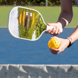 Kinkaku-ji oder Goldener Pavillon und Teich, Kyoto Pickleball Schläger