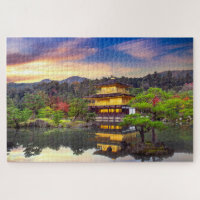 Kinkaku-ji Zen Tempel Kyoto Japan Sunset Travel