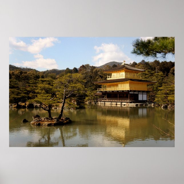 Kinkakuji (Das Goldene Pavillon) Poster (Vorne)