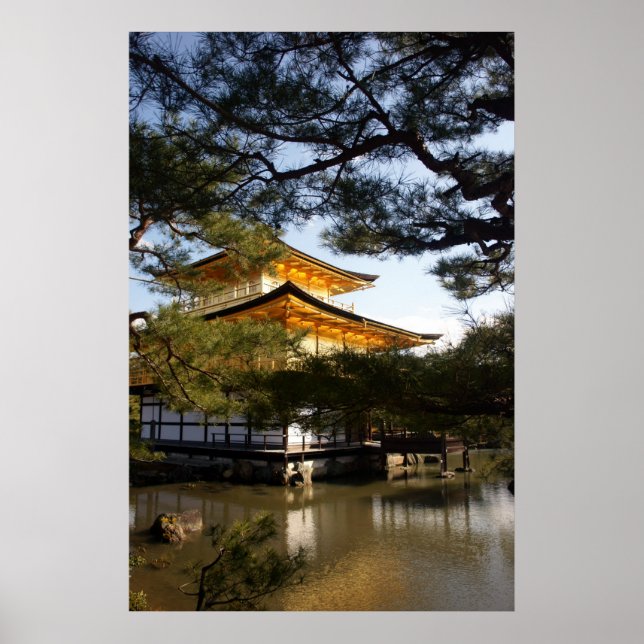 Kinkakuji (Das Goldene Pavillon) Poster (Vorne)