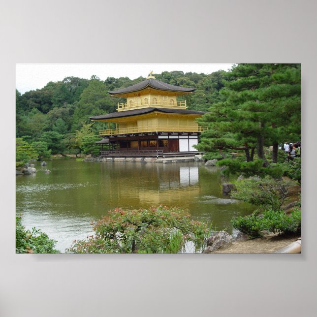 Kinkakuji: Tempel des Goldenen Pavillons Poster (Vorne)