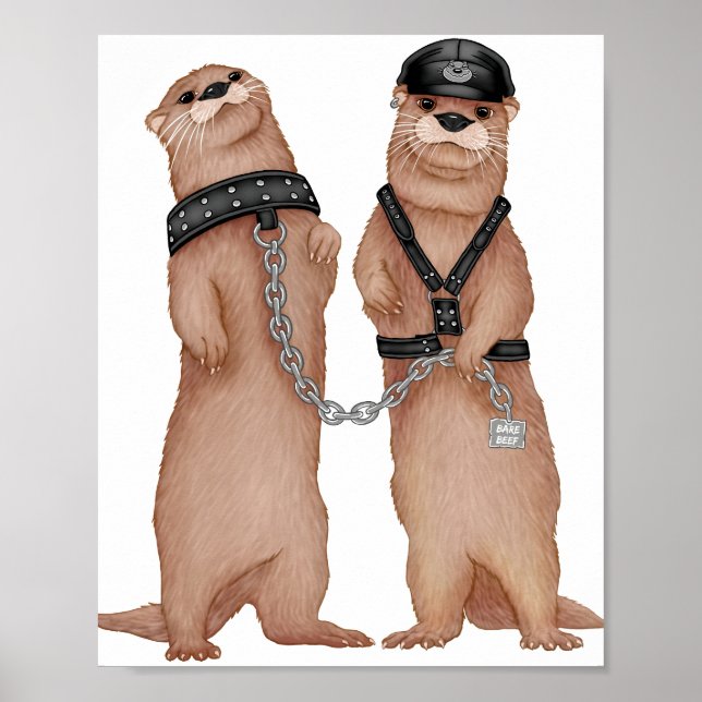 Kinky Otters Poster (Vorne)