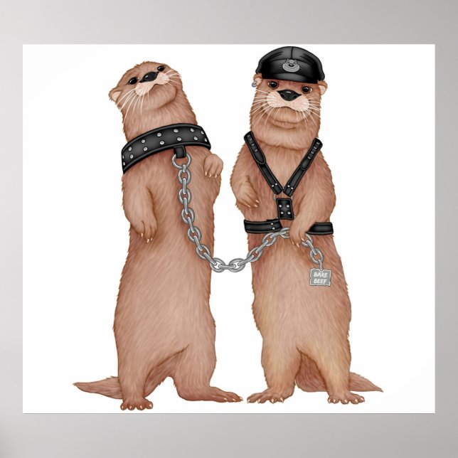 Kinky Otters Poster (Vorne)