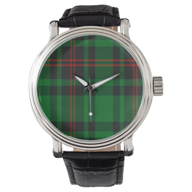 Kinloch Scottish Tartan Armbanduhr (Vorderseite)