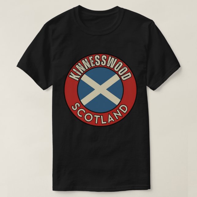 Kinnesswood, Schottland T-Shirt (Design vorne)