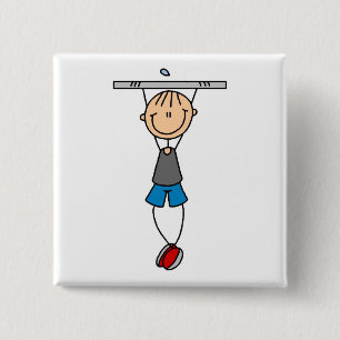 Kinnheben T-Shirts und Geschenke Button