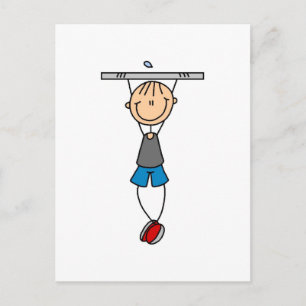 Kinnheben T-Shirts und Geschenke Postkarte