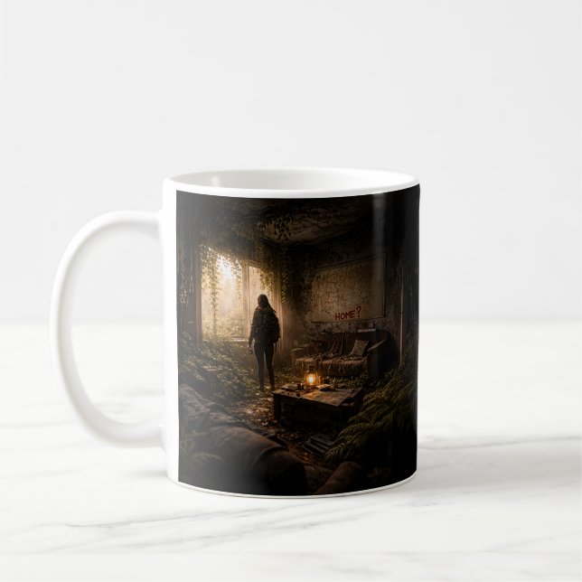 Kino-Dystopie-Kunst-Kaffeetasse Kaffeetasse (Links)
