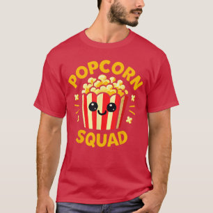 Kino Film Nacht Snack Lustiger Popcorn Liebhaber F T-Shirt