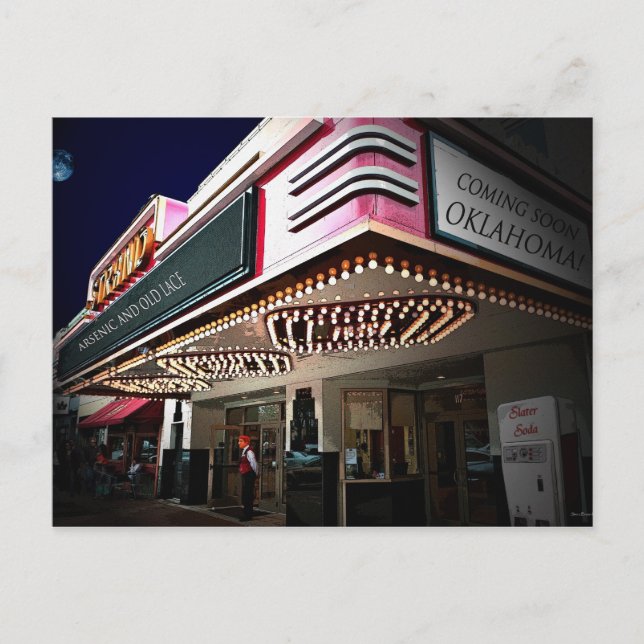 Kino Lights Postcard Postkarte (Vorderseite)
