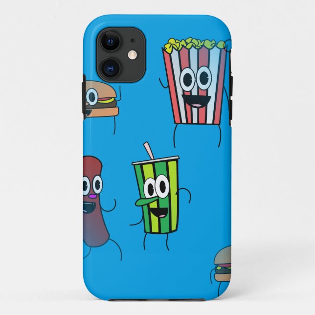 Kino-Popcorn Case-Mate iPhone Hülle (Rückseite)