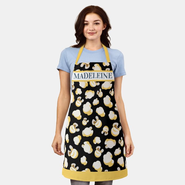 Kino Popcorn Konzessionen Individuelle Name Schürze (Getragen)