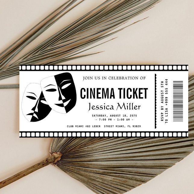 Kino-Ticket-Einladung Einladung (Von Creator hochgeladen)