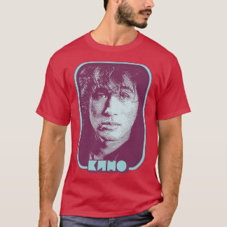 KINO Viktor Tsoi Retro Lüfterdesign T-Shirt