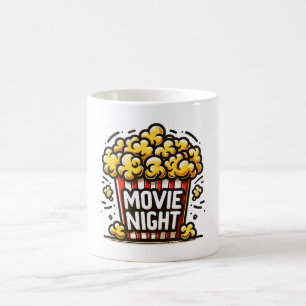 Kinoabend Delight Playful Popcorn Kaffeetasse