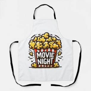 Kinoabend Delight Playful Popcorn Schürze