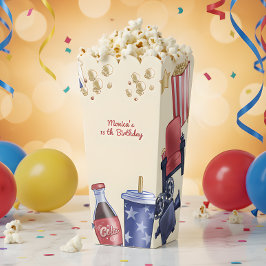 Kinoabend Geburtstag für Kinder Geschenkschachtel