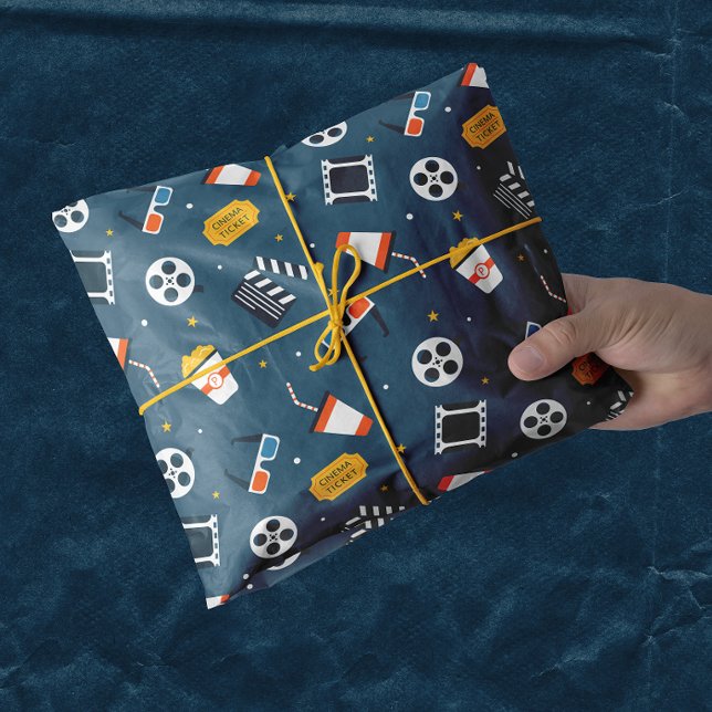 Kinoabend Iconic Family Fun Dunkel Seidenpapier (Von Creator hochgeladen)