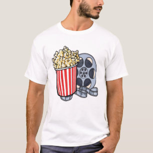 Kinoabend-Shirt, Popcorn  T-Shirt