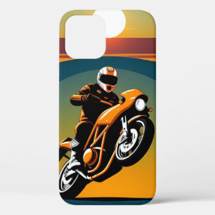 Kinoartiger Motorradritt Vintage-Biker Case-Mate iPhone Hülle