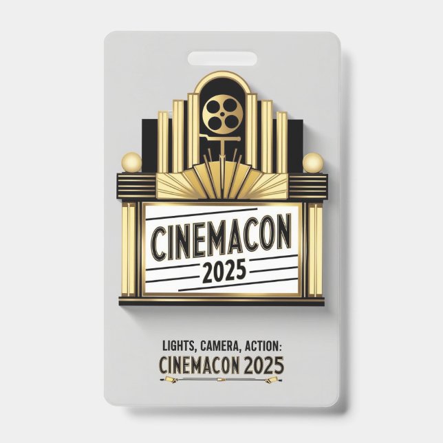 KinoCon 2025 Ausweis (Vorderseite)